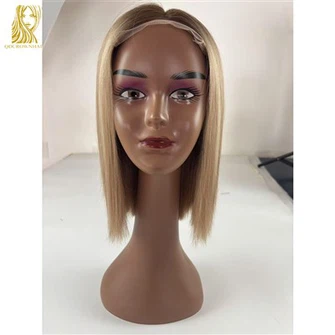 Бобо перука Virgin Remy с човешка коса